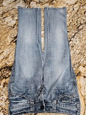 Cowgirl Tuff Co. Blue Women's Jeans. Size 26 Inseam 29.5" Rise Flat 7.5"